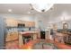Updated kitchen with light wood cabinets, granite countertops, stainless steel appliances, and tile backsplash at 4043 S Shady Ct, Gilbert, AZ 85297