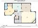 Main floor plan featuring the living room, kitchen, office, dining area, and stairs at 4301 N 21St St # 3, Phoenix, AZ 85016