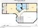 Detailed second-floor floor plan showcasing bedrooms, bathrooms, and closet space at 4301 N 21St St # 3, Phoenix, AZ 85016