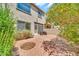 Private brick patio with room for seating, lush greenery, and a garden area at 4301 N 21St St # 3, Phoenix, AZ 85016