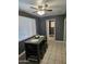 Cozy dining area featuring a ceiling fan, natural light, and tiled flooring for easy maintenance at 4507 E Saint Catherine Ave, Phoenix, AZ 85042