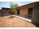 Wide shot of a backyard featuring a small tree at 5217 N 18Th Dr, Phoenix, AZ 85015