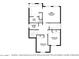 Upstairs floor plan includes main bedroom, two bedrooms, laundry room, and walk-in closet at 5329 E Harmony Ave, Mesa, AZ 85206