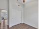 A secondary bedroom showing a closet with sliding doors at 6027 E Sayan Cir, Mesa, AZ 85215