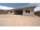 Expansive backyard with mountain views, offering privacy and potential for customization at 9775 S 36Th Ln, Laveen, AZ 85339