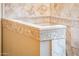 Luxurious bathroom showcasing tiled walls and a decorative ledge at 12928 W Santa Ynez Dr, Sun City West, AZ 85375