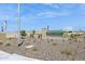 Western Crossing community entrance sign with desert landscaping at 1324 S Mullberry St, Florence, AZ 85132