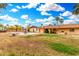 Expansive backyard with patio, pool, and ample space for recreation at 134 E Le Marche Ave, Phoenix, AZ 85022
