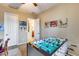 Spacious game room featuring a foosball table and artistic decor, perfect for entertainment at 19414 W Pasadena Ave, Litchfield Park, AZ 85340