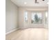 Bright bedroom with a bay window that shows the outside scenery at 20642 N 268Th Dr, Buckeye, AZ 85396