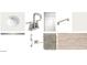 Bathroom details showcasing a sink, faucet, cabinet, flooring, and hardware at 32677 N Newby Dr, San Tan Valley, AZ 85143