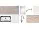 Kitchen details showcasing a sink, faucet, cabinet, flooring, and countertop selections at 32677 N Newby Dr, San Tan Valley, AZ 85143