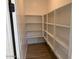 Walk-in pantry with ample shelving space for organized storage at 32677 N Newby Dr, San Tan Valley, AZ 85143