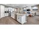 Open kitchen with granite countertops, stainless steel appliances at 35773 N Loemann Dr, San Tan Valley, AZ 85143