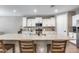 Gourmet kitchen with granite countertops and stainless steel appliances at 35773 N Loemann Dr, San Tan Valley, AZ 85143