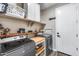 Laundry room with modern washer and dryer at 35773 N Loemann Dr, San Tan Valley, AZ 85143