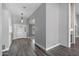 Bright foyer features updated flooring and paint, offering an inviting entrance to the home at 3822 E Florian Ave, Mesa, AZ 85206