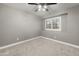 Bedroom with neutral paint, carpet, and natural light at 4226 E Stanford Ave, Gilbert, AZ 85234
