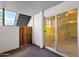 Covered patio with view to interior. Featuring a sliding glass door for indoor-outdoor living at 7319 E Northland Dr # 5, Scottsdale, AZ 85251