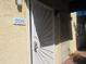 Apartment 209 shows a stylish security door entrance with a convenient electronic lock at 12221 W Bell Rd # 209, Surprise, AZ 85378