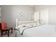 Well-lit bedroom features soft decor and accents, and a comfortable bed is ready for relaxation and rest at 2851 E Alexander Ct, Gilbert, AZ 85298