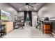 Large office with multiple desks, shelving, and modern decor at 2851 E Alexander Ct, Gilbert, AZ 85298