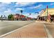 View of the historic Old Town Scottsdale intersection with pedestrian crosswalks on a sunny day at 3532 N Carhill Ave, Scottsdale, AZ 85251