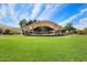 A view of a park with covered stage on a bright sunny day at 3532 N Carhill Ave, Scottsdale, AZ 85251