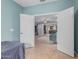 Open doorway reveals a view of the home's interior, highlighting the open layout at 4273 S Red Rock St, Gilbert, AZ 85297