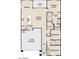 Detailed floor plan showcasing the layout of the home with a primary suite and open-concept living spaces at 5511 W Piedmont Rd, Laveen, AZ 85339