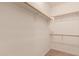 Walk-in closet with carpet flooring, with shelves and rails at 7101 W Beardsley Rd # 1403, Glendale, AZ 85308