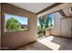 This balcony with views of the surrounding community provides a relaxing outdoor space at 9450 N 94Th Pl # 214, Scottsdale, AZ 85258