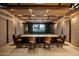 Immersive media room with soundproof walls, ceiling speakers, and comfortable seating for the ultimate entertainment experience at 10092 E Troon North Dr, Scottsdale, AZ 85262