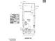 Property survey illustrating lot dimensions, building footprint, and boundary lines along Copperleaf Lane at 13530 W Copperleaf Ln, Peoria, AZ 85383