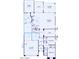 Detailed floor plan showcasing the layout of the home, including bedrooms, kitchen, and living spaces at 13768 W Calle De Baca --, Peoria, AZ 85383