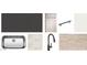 A selection of kitchen materials including backsplash, countertops, sink, faucet, flooring and cabinets at 15788 W Beryl Ave, Waddell, AZ 85355