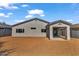 The backyard features a blank canvas for landscaping opportunities at 2512 N Pony Ln, Casa Grande, AZ 85122