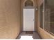 Inviting front entrance featuring security door, a 'welcome' mat, and natural light at 280 W Sheffield Ave, Gilbert, AZ 85233