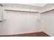 Spacious walk-in closet with ample shelving and hanging space at 280 W Sheffield Ave, Gilbert, AZ 85233