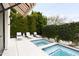 Refreshing swimming pool and spa offer a relaxing outdoor oasis with lounge chairs at 3927 E Sheila Ln, Phoenix, AZ 85018