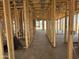 Interior view of new home construction showing the layout and framing of the home at 4521 S 95Th Dr, Tolleson, AZ 85353