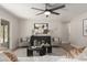 Open living area with a view to the backyard, featuring chic decor and an airy, inviting ambiance at 510 W 14Th St, Tempe, AZ 85281