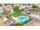 Inviting backyard featuring a swimming pool, recreational area, and landscaped yard, ideal for Gathering fun and gatherings at 528 E Kyle Ct, Gilbert, AZ 85296