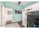 Charming bedroom with a fun loft bed setup, workspace, and stylish decorations for a comfortable living space at 528 E Kyle Ct, Gilbert, AZ 85296