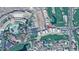 Aerial view of property location highlighting proximity to amenities and golf course at 6311 E Phoenician Blvd # 19, Scottsdale, AZ 85251
