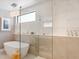 Spacious bathroom with soaking tub, glass shower, and neutral finishes at 6311 E Phoenician Blvd # 19, Scottsdale, AZ 85251