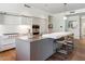 A bright kitchen features a large center island, sleek cabinets, and stainless steel appliances at 6311 E Phoenician Blvd # 19, Scottsdale, AZ 85251