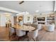 The bright and airy living room features hardwood floors, modern fireplace, and stylish decor at 6311 E Phoenician Blvd # 19, Scottsdale, AZ 85251