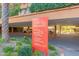 Signage for the community, with information about shopping and directions at 7167 E Rancho Vista Dr # 4011, Scottsdale, AZ 85251