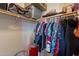 Closet with shelving and hanging storage at 12238 W Patrick Ct, Sun City, AZ 85373